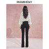 玛克门店发货：MAXRIENY精致休闲感高腰开衩长裤修身裤子(货号:MC85PA510) 商品缩略图3