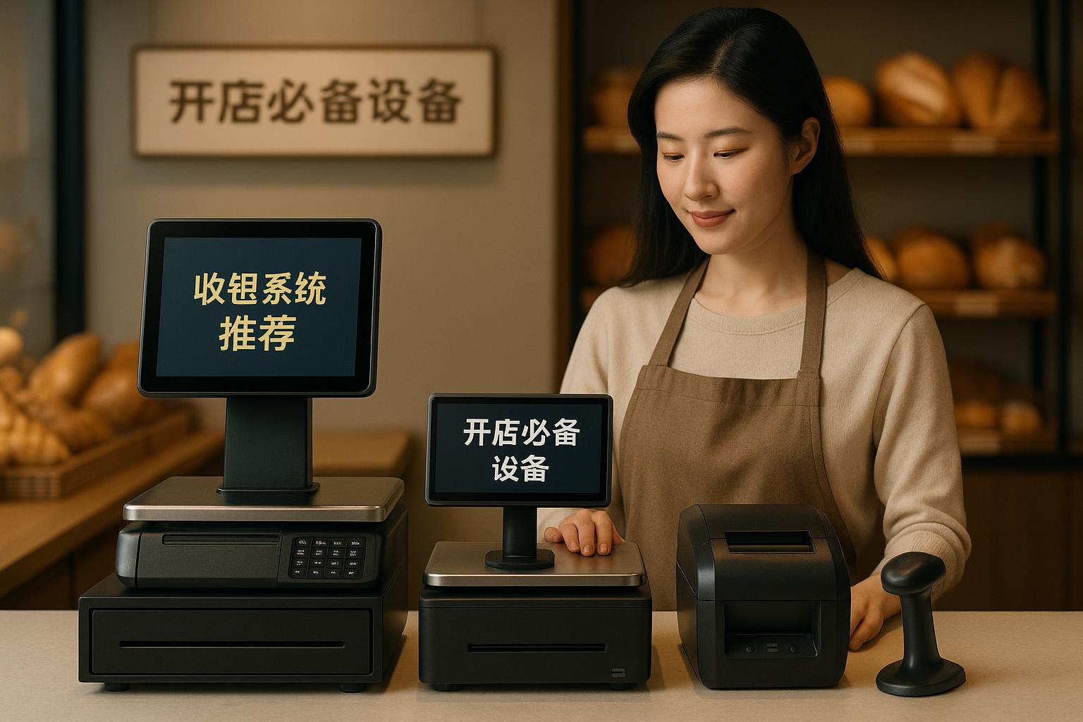 烘焙店收銀硬件如何選？開業(yè)必備設(shè)備配置方案詳解