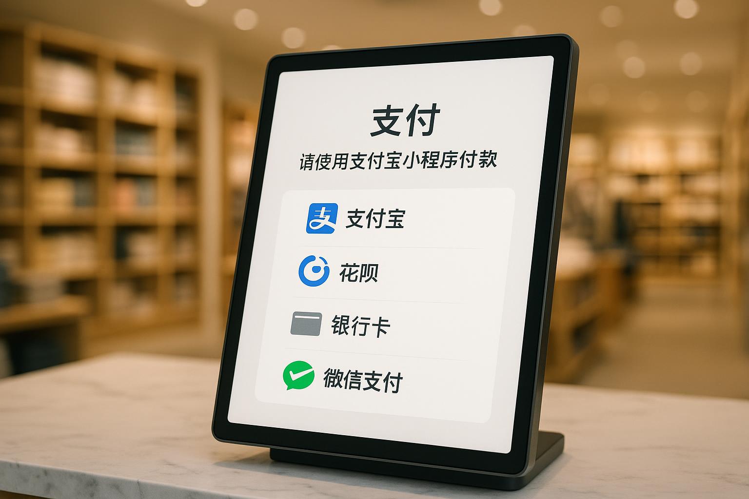 有赞支付宝小程序支持哪些主流支付方式？