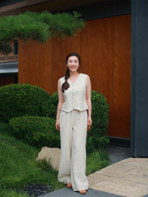 【抖音专属】阔腿裤（24709699晚香玉） 商品图0