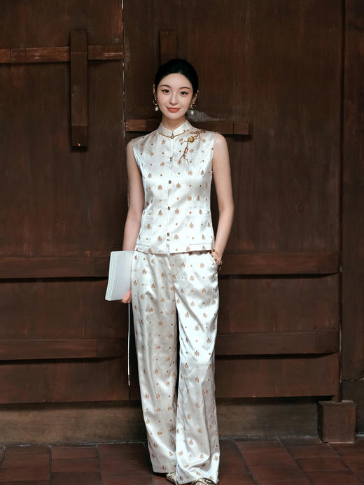 廷前观棠 | 修庆长裤 商品图0