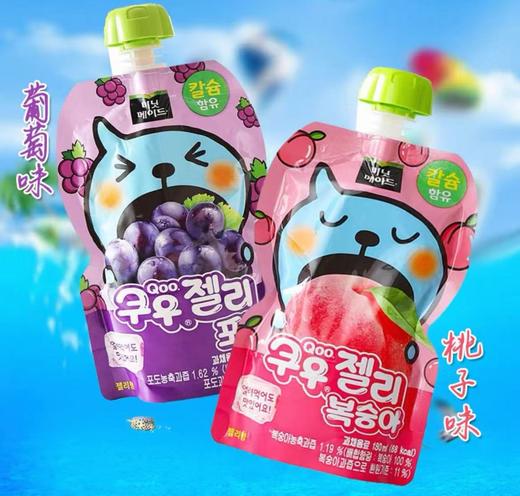 美汁源桃味吸吸果冻（130ml） 商品图0