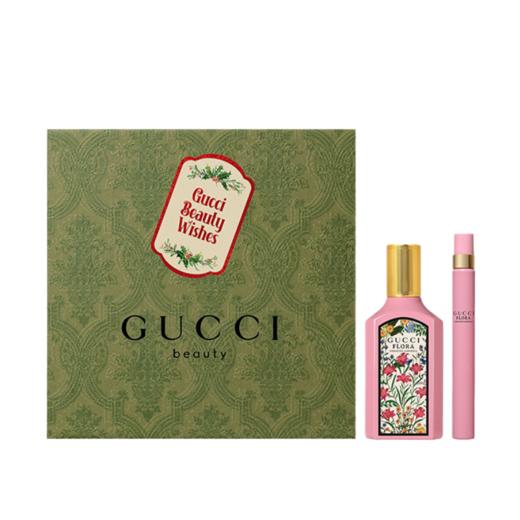 古驰 绮梦栀子香水悦享节日礼盒 50ml+10ml 商品图0