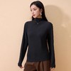 五只白鹅—2025秋冬新款天丝羊毛半高领打底衫女5501 商品缩略图4