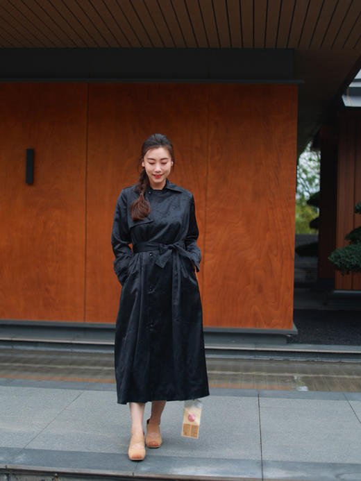 【2026东衣作】风衣（24805066玄黑-设计师） 商品图2