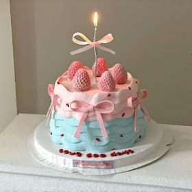 【粉色少女心】-造型蛋糕