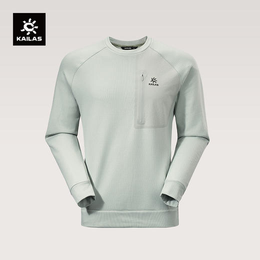 KAILAS凯乐石 男款圆领长袖抓绒套头衫 KG2532110 商品图0
