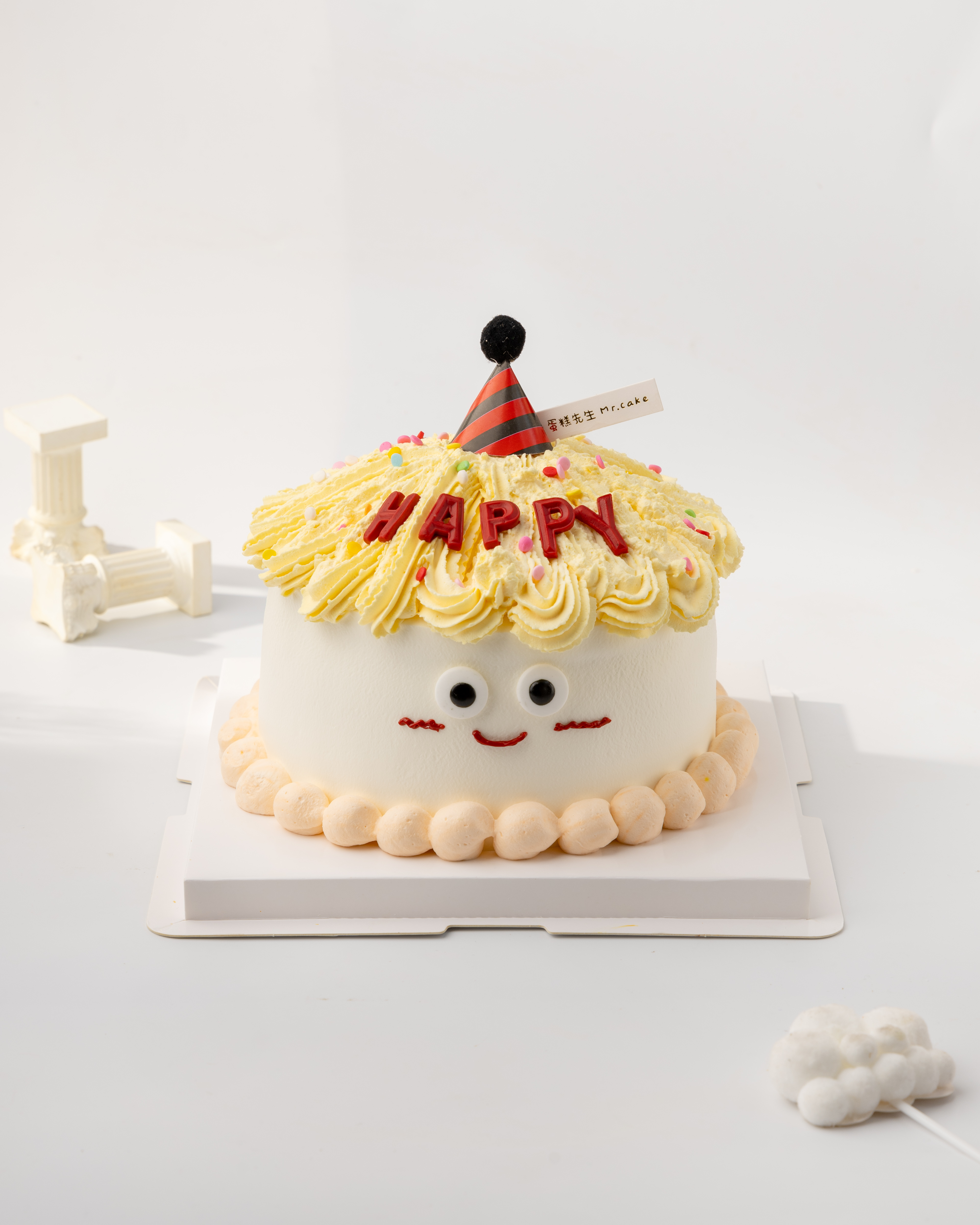 稻草人 可爱儿童生日蛋糕（百分百进口动物奶油）