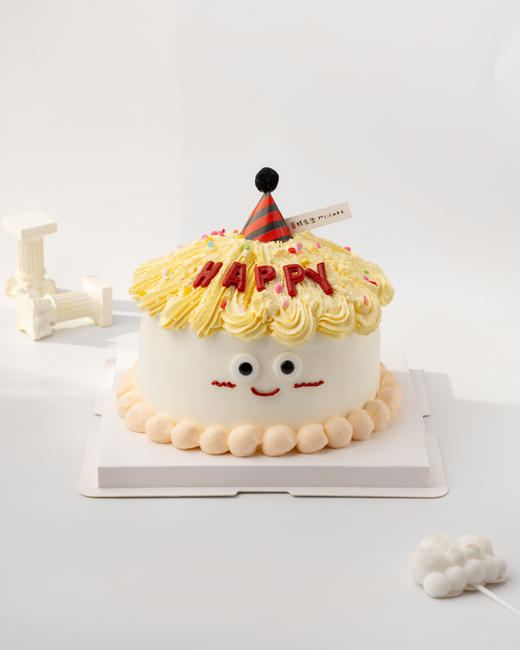稻草人 可爱儿童生日蛋糕（百分百进口动物奶油） 商品图0