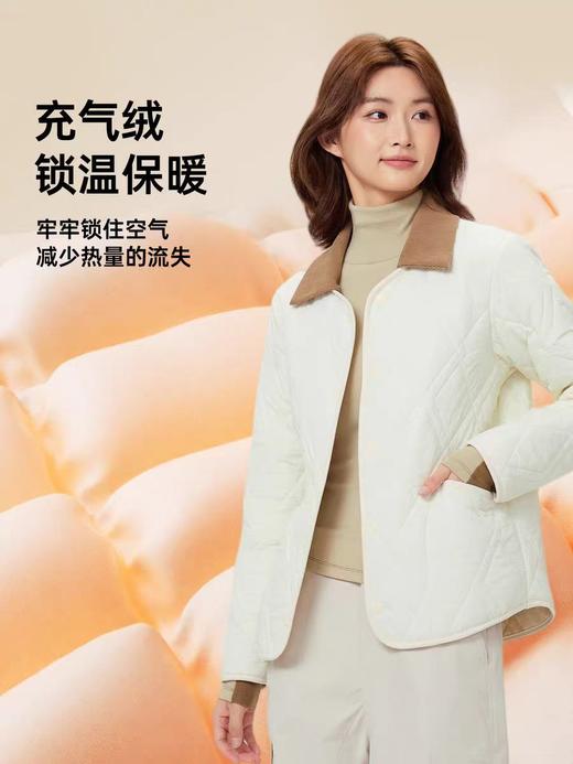 【现货直发】五只白鹅—2025秋冬男女加绒加厚保暖可拆卸衣领羊毛防风外套5708/5718 商品图1