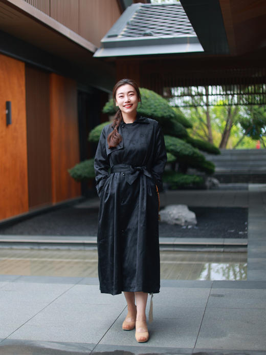 【2026东衣作】风衣（24805066玄黑-设计师） 商品图0