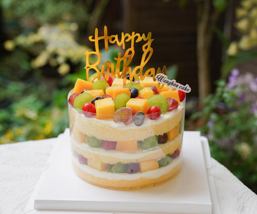 水果裸蛋糕——少奶油 商品图0