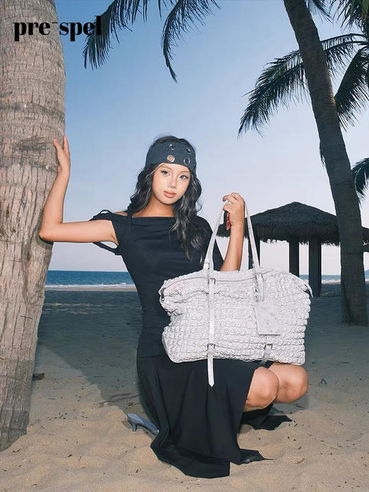 伸缩泡泡单肩旅行包 商品图2