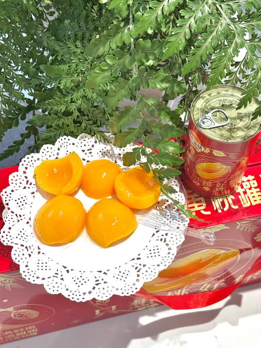 酷琦甜言蜜语黄桃罐头 礼盒装 商品图4