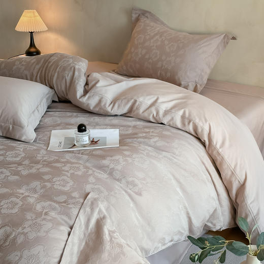 自然醒轻奢高支浮雕立体提花单件被套HS 商品图7