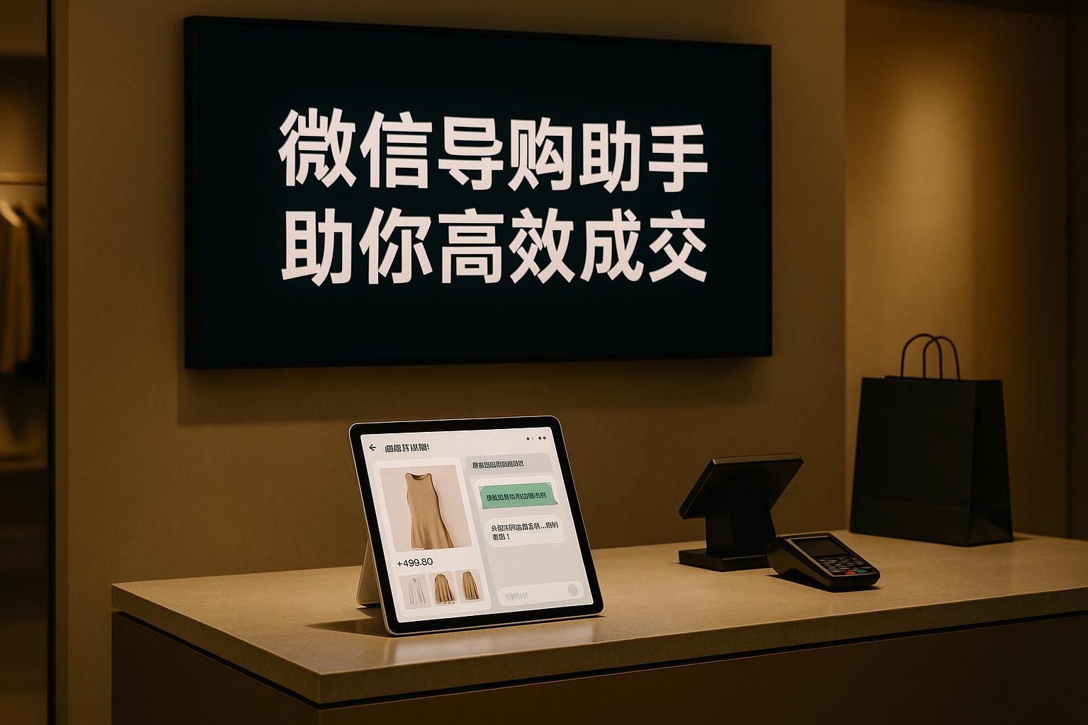 导购任务太繁琐？微信导购助手能帮你提升效率