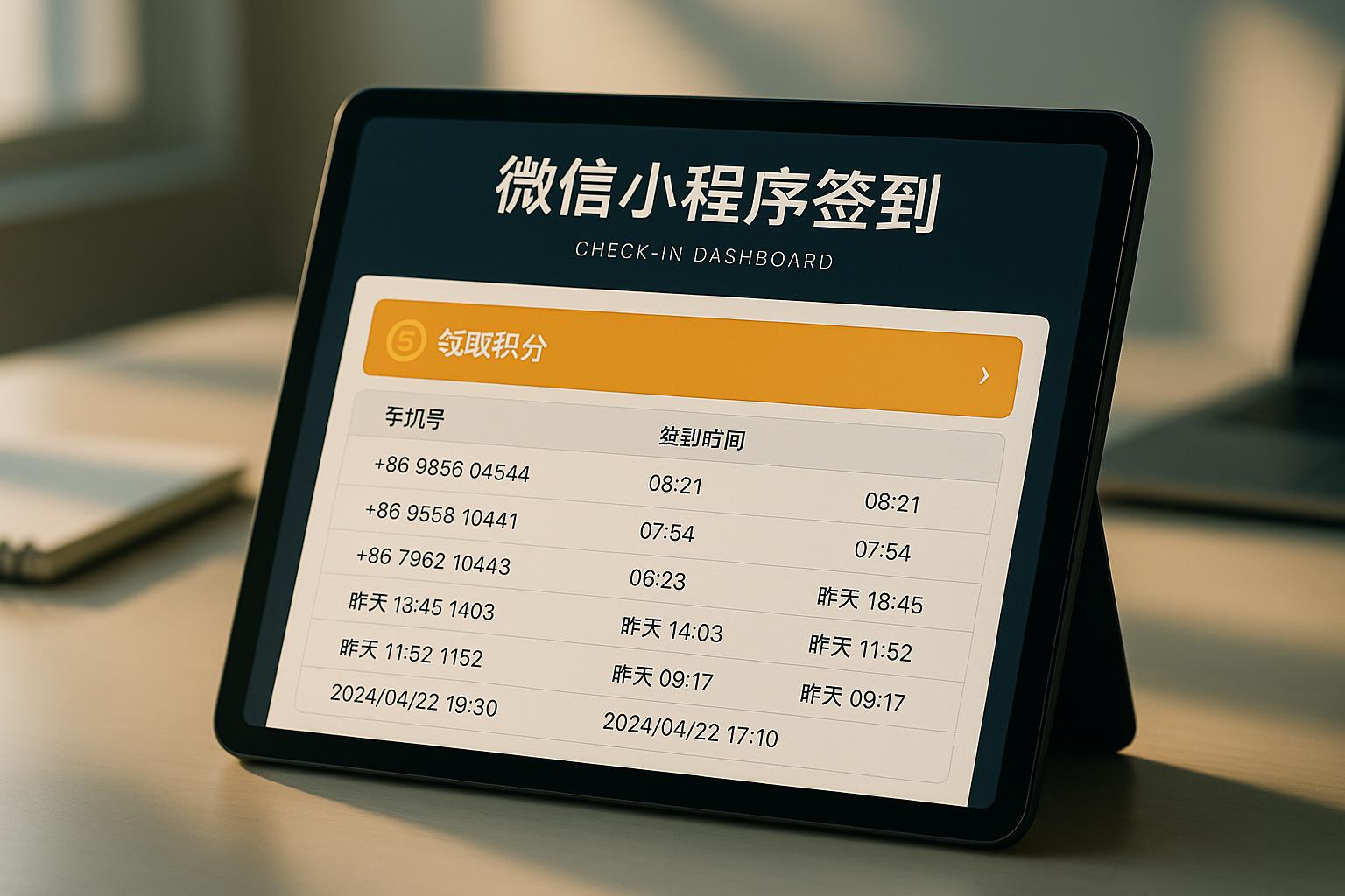 签到活动能收集哪些用户基本信息？