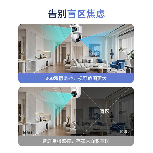 360云台摄像机D2Pro双摄3K版 商品图4