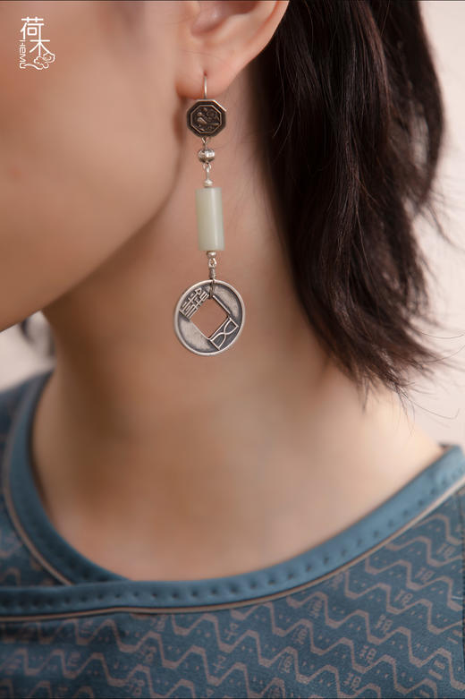 荷木HEMU丨 世毋极锦纹·长袍 商品图1