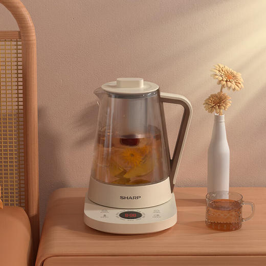 【多样屋专柜】夏普液体加热器烧水壶304不锈钢煮茶壶1.5L 商品图2