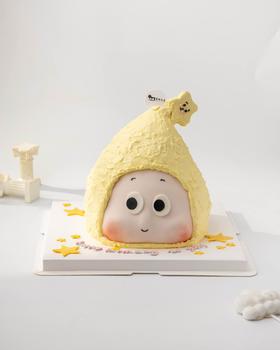 可爱星星人定制生日蛋糕