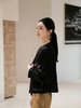 东方境X郭培| 新中式轻奢重工花卉刺绣对襟外套-黑色 商品缩略图5