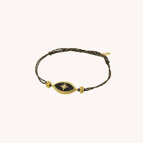 订购8周到｜MYA-BAY-BLACK SHINY JAZZY-黑色 珐琅 椭圆 手链［比利时设计师］