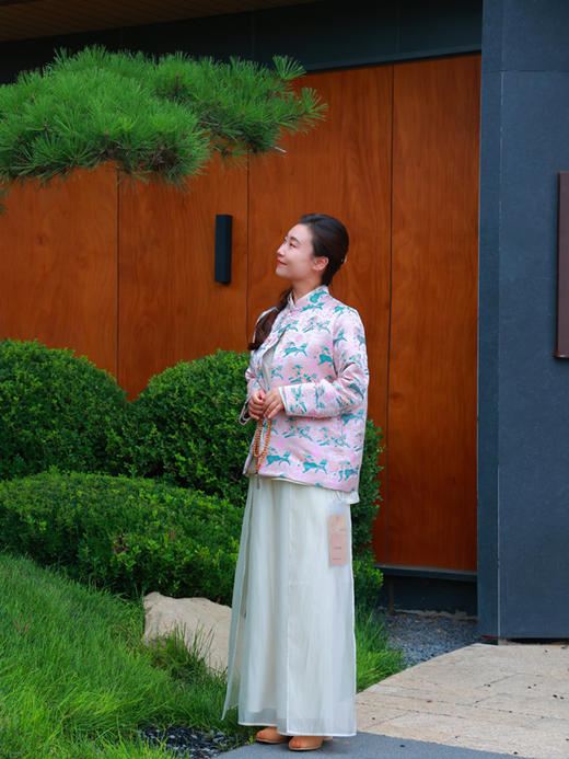 【2026东衣作】新中式外套（25805097麒麟花花-奢定款） 商品图2