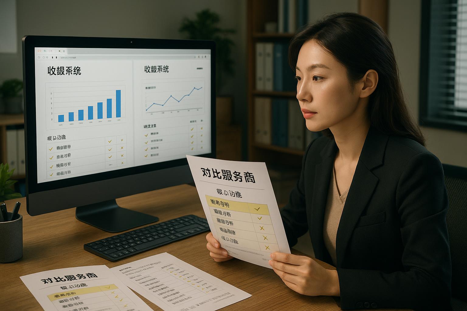 收銀系統(tǒng)選擇指南，關(guān)鍵功能與靠譜服務(wù)商評估