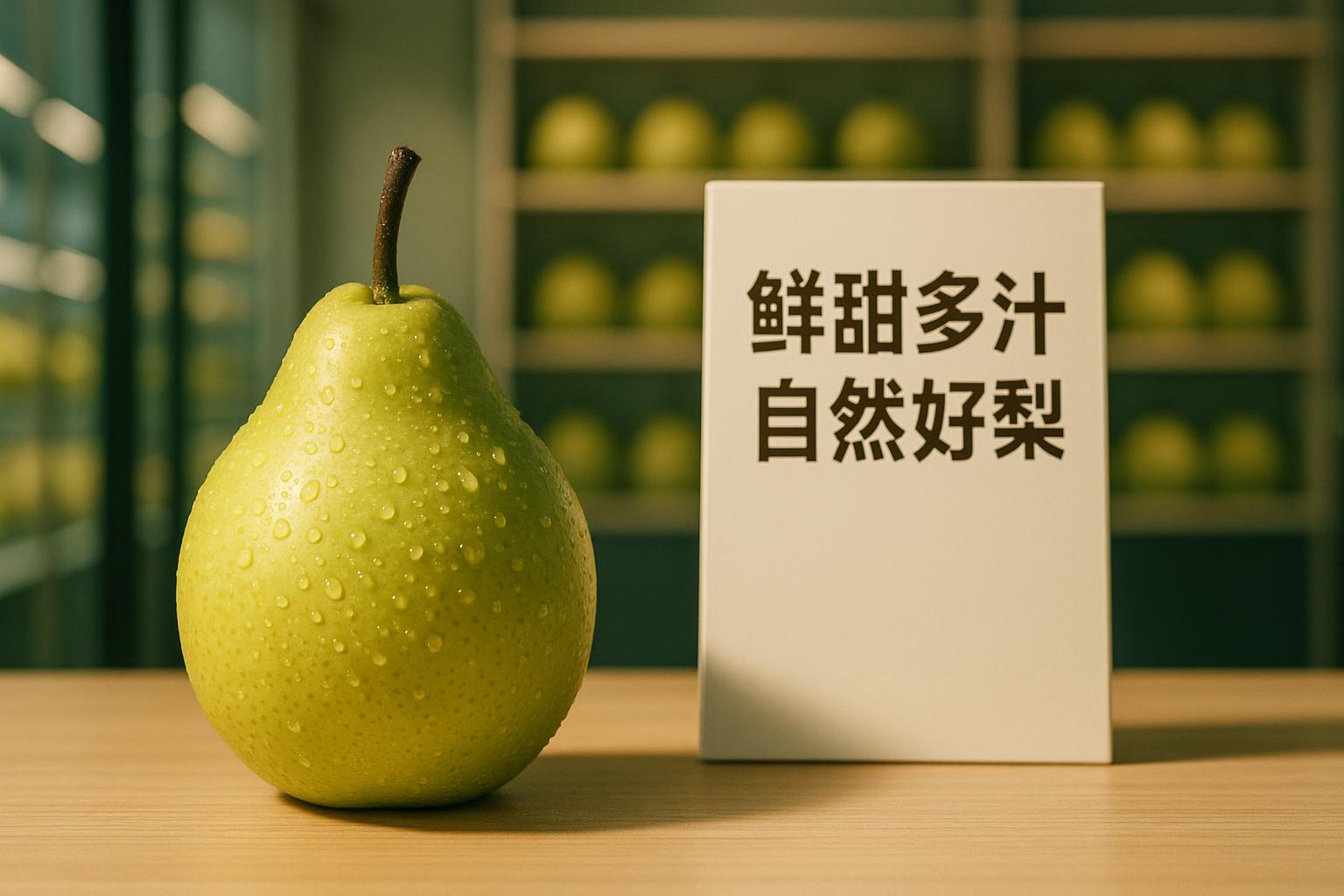 如何写出吸引人的梨产品标语？