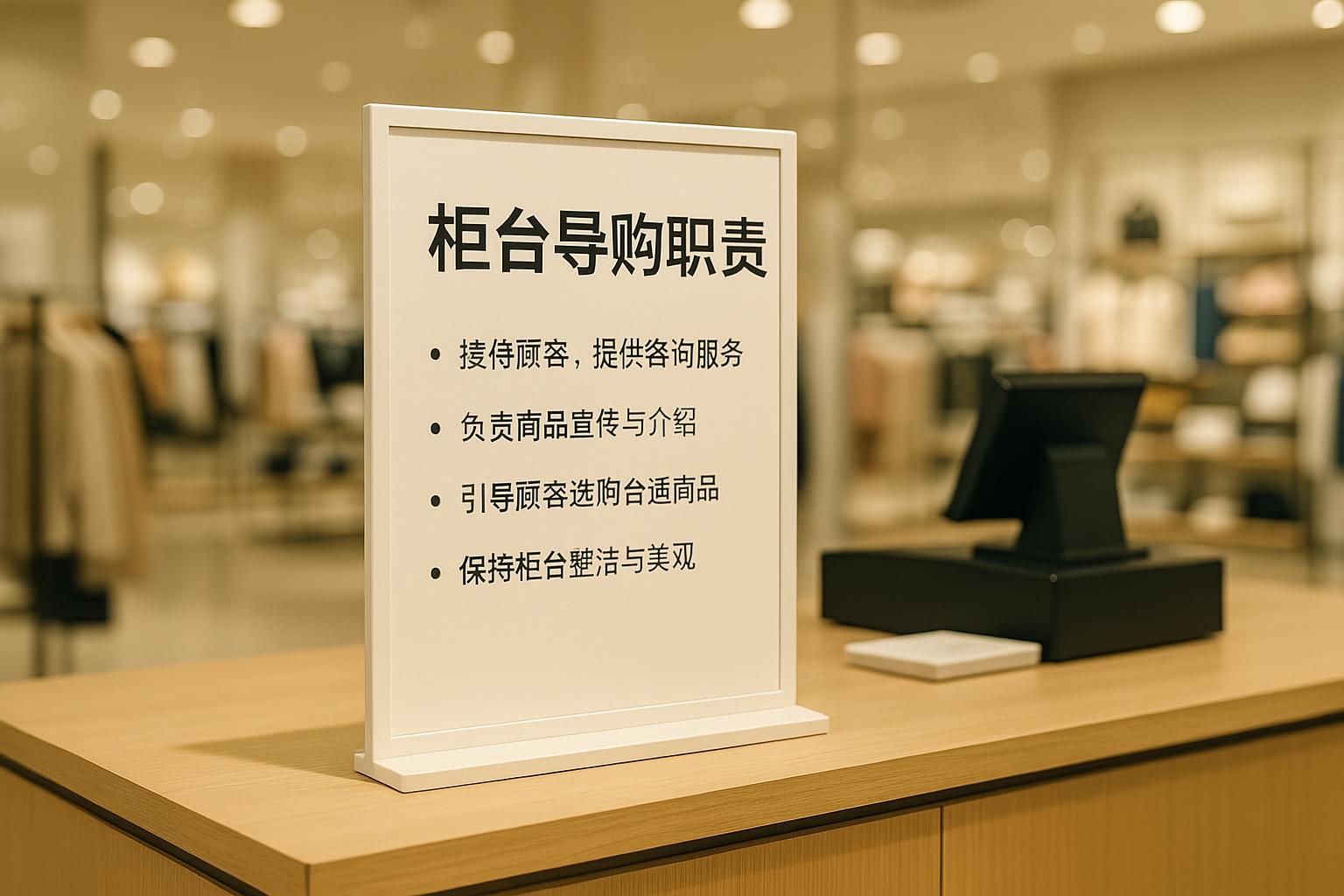 柜台导购的定义是什么？