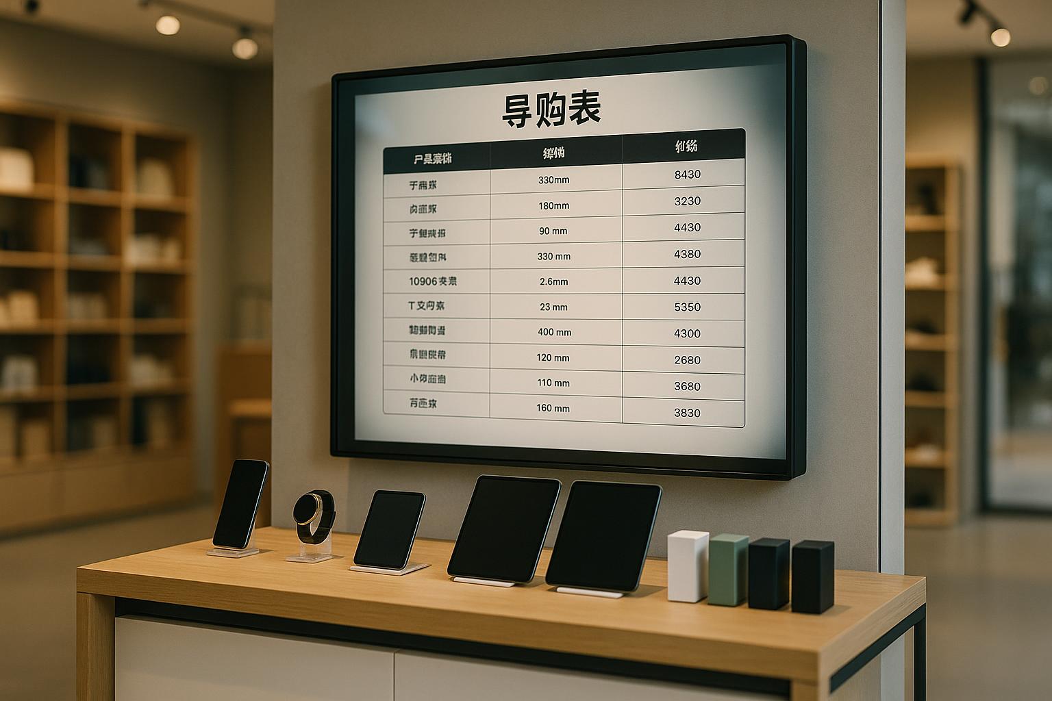 导购表定义：到底包含哪些内容？