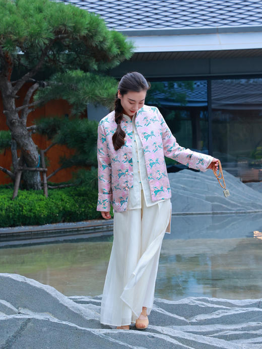 【2026东衣作】新中式外套（25805097麒麟花花-奢定款） 商品图0