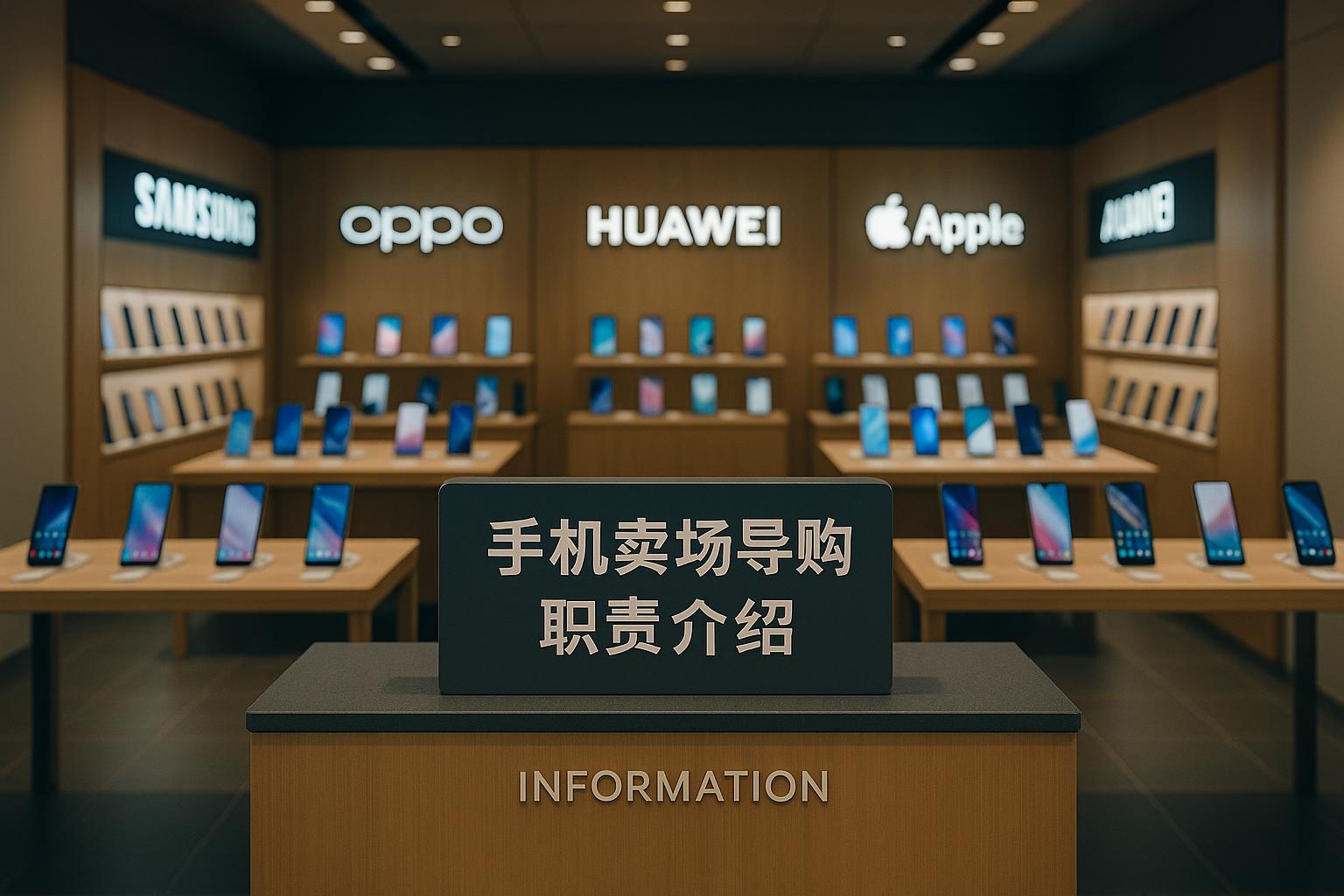 手机卖场导购主要负责哪些工作？