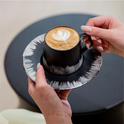 羽诗制造出品 夜川鎏银办公杯文创礼盒 商品图2