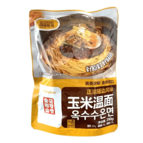 金刚山 玉米温面带调料 금강산 옥수수온면소스포함