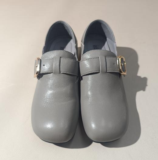 西村名物2025年秋季新款舒适软底软面薄底平跟深口单鞋勃肯鞋T25CM31921 商品图3