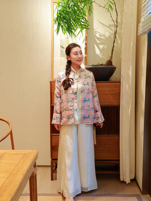 【2026东衣作】新中式外套（25805097麒麟花花-奢定款） 商品图1