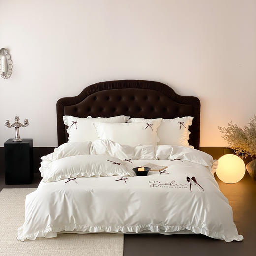 自然醒A类全棉水洗四件套-蝴蝶结AN 商品图13