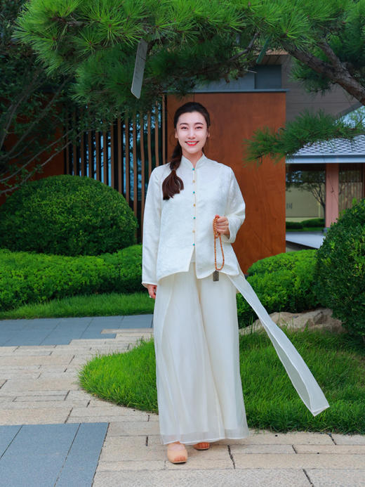 【2026东衣作】新中式衬衣（24810009祥云-设计师款） 商品图0