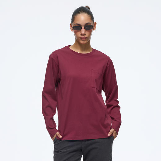 WassupHouse口袋长袖T恤 商品图2