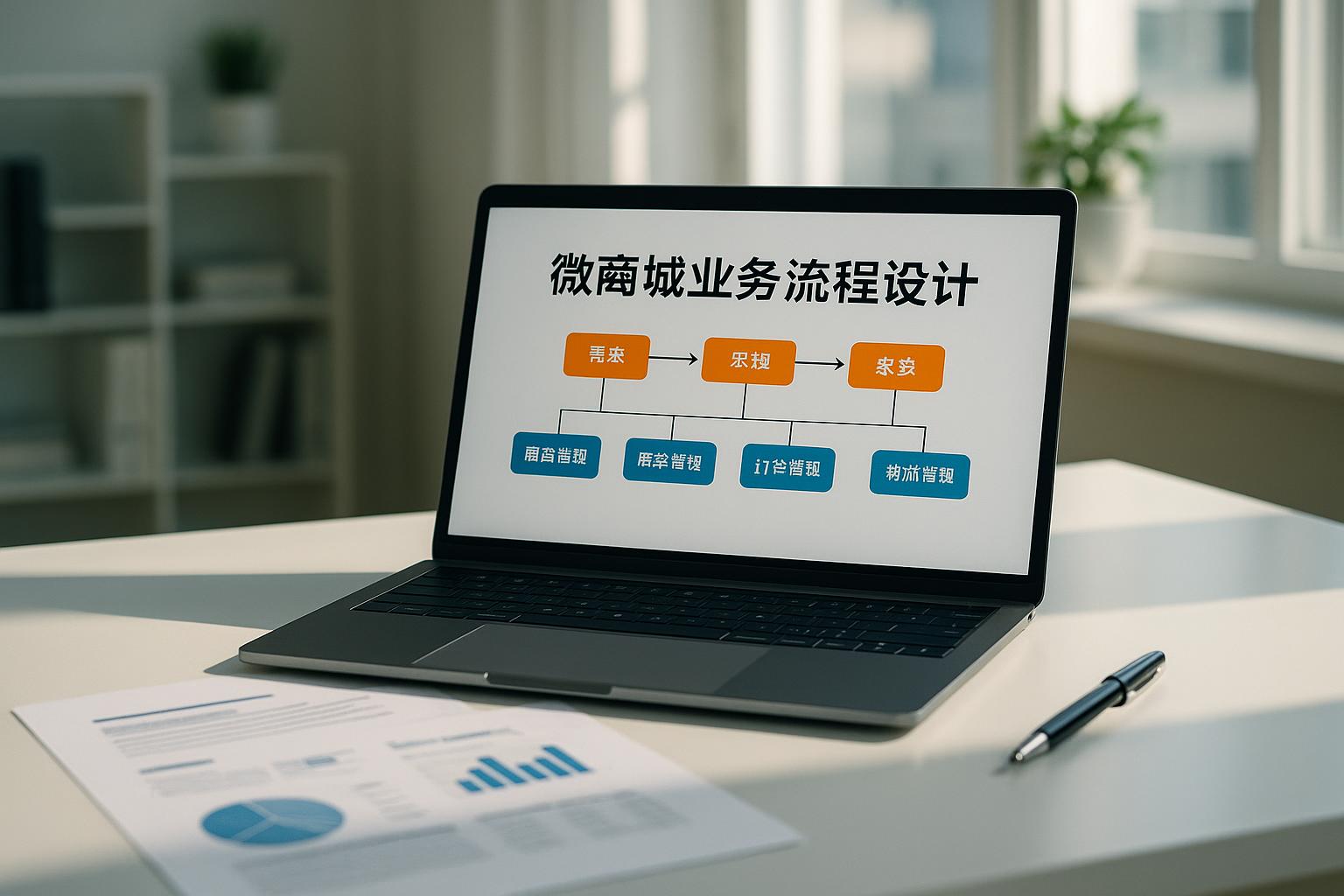 微商城业务流程包含哪些核心步骤？