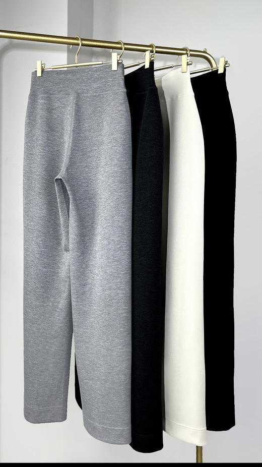 莫代尔面料的极致垂感MAXMara高腰阔腿休闲裤 商品图2