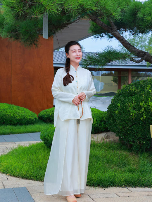 【2026东衣作】新中式衬衣（24810009祥云-设计师款） 商品图2