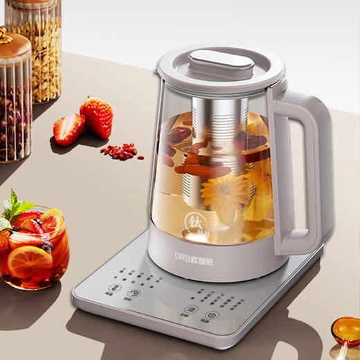 【多样屋专柜】欧锐铂 元气满满-底座纯钛养生壶1.5L 商品图2