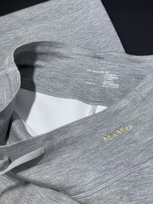 莫代尔面料的极致垂感MAXMara高腰阔腿休闲裤 商品图11