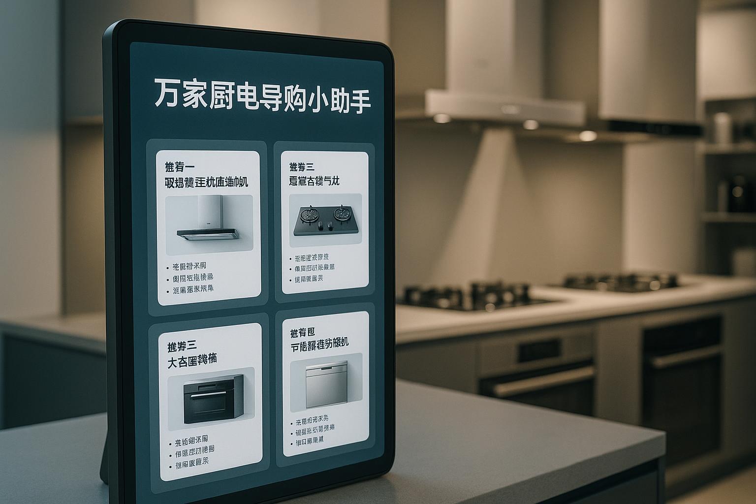 万家厨电导购小助手是什么角色？