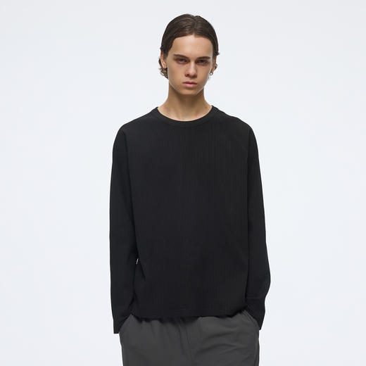 WassupHouse25华夫格插肩长袖 商品图3