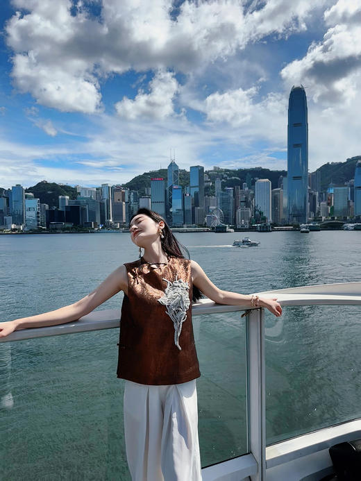 廷前观棠 | 鎏金马甲 商品图4