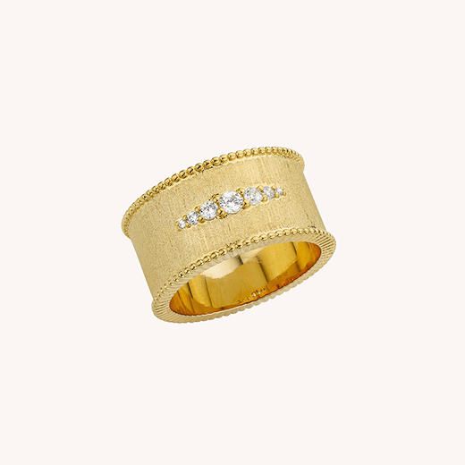 北京仓｜MYA-BAY-SIGNATURE CROWN-金色 宽面 花边 戒指［比利时设计师］ 商品图0